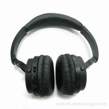 Noise-canceling Foldable Headphones with 20Hz to 20kHz Frequency Response and 3.5mm Stereo Plug